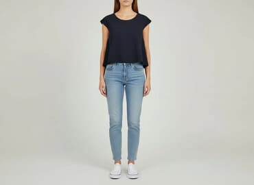 koszulka na ramiączkach jedwabna: Cameo Rose, T-shirt damski, rozmiar S — 6