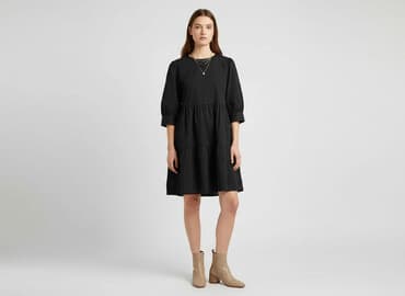 ccc sandały czarne na obcasie: Sinsay, Sukienka damska, rozmiar S — 6