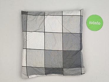 Pościel i akcesoria: Poduszka 41 x 41, kolor - Szary, stan - Dobry — 2