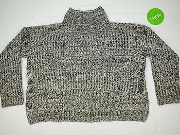 duży dekolt: Golf damski, rozmiar 6XL — 2