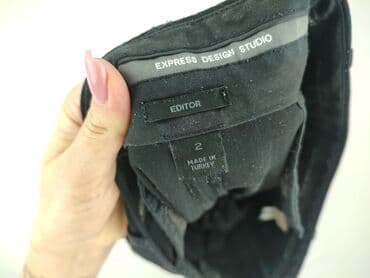 класичні костюми жіночі: Material trousers for women, size XS (EU 34) — 4