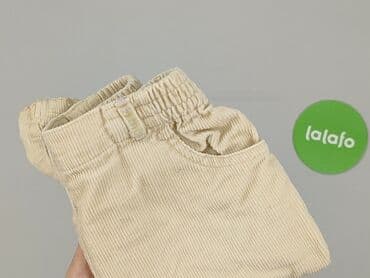 woskowane spodnie czarne: Baby material trousers, 3-6 months, 62-68 cm, George, condition - Good — 7