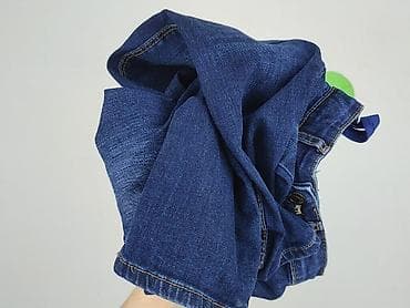 koszula w krate brazowa: Spodnie jeansowe, 8 lat, 128, stan - Idealny — 4