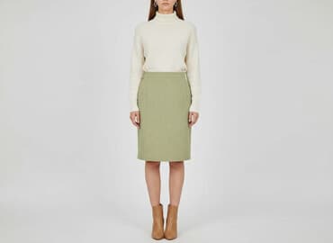 spódniczka z rozcięciami: Spódnica damska, rozmiar M — 7