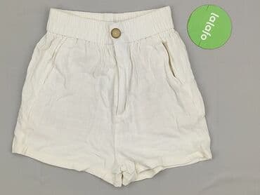 krótkie lniane spodenki: Stradivarius, Szorty damskie, rozmiar XS — 2