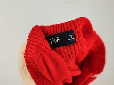 krótkie spodenki do grubych rajstop: F&F, Spodnie materiałowe damskie, rozmiar XS — 4