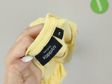 żółte bluzki z krótkim rękawem: KappAhl, Bluzka damska, rozmiar M — 4