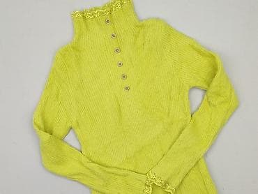 neonowy sweter: Golf damski, rozmiar S — 1