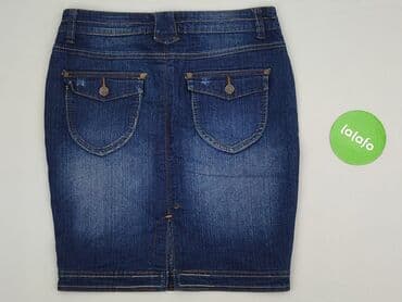 spódniczka dżinsowe z wysokim stanem: Spódnica damska, rozmiar M — 3