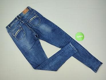 klapki chanel biale: Jeansy damskie, rozmiar S — 3