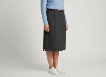 spódnice midi plisowane czarne: Spódnica damska, rozmiar 2XL — 5