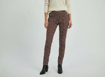 zara spodnie dzianinowe: Zara, Spodnie materiałowe damskie, rozmiar S — 8