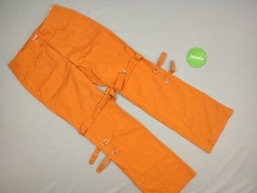 cargo wide leg: Spodnie cargo damskie, rozmiar L — 2