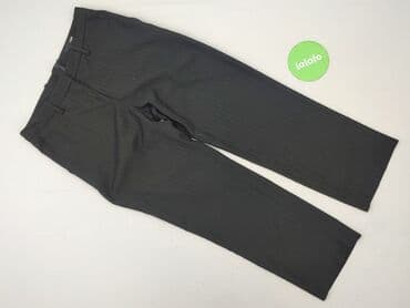 garnitur damski butelkowa zieleń zara: H&M, Spodnie materiałowe damskie, rozmiar S — 2