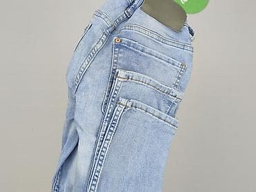 stradivarius crop top: Spodnie jeansowe, H&M, 9 lat, 128/134, stan - Bardzo dobry — 6
