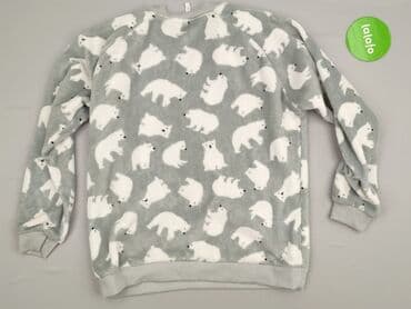 sweter w paski h: Women`s fleece, size 3XL (EU 46) — 3