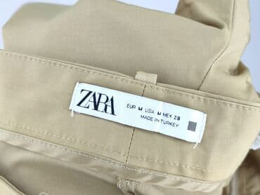 Ubrania damskie: Zara, Spodnie materiałowe damskie, rozmiar M — 4