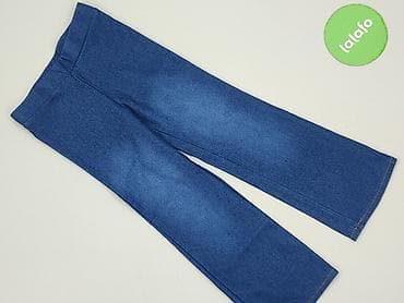 t shirt basic oversize: Spodnie jeansowe, H&M, 2-3 lat, 98, stan - Idealny — 2