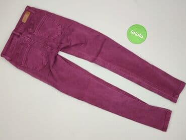 różowe jeansy: Jeansy damskie, rozmiar S — 4