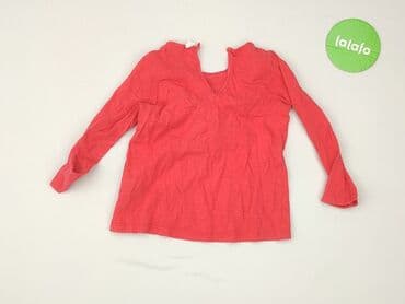 skórzana kurtka i futrzana kamizelka: Blouse, H&M, 1.5-2 years, 86-92 cm, condition - Very good — 3