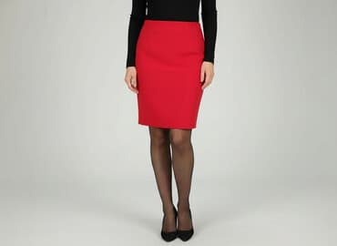 czerwone ołówkowe spódnice midi: Spódnica damska, rozmiar 2XL — 1