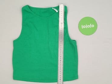 bluzki prążkowane białe: Top damski, rozmiar S — 6