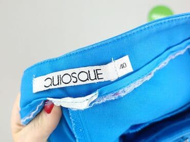 spodnie bialcon: QUIOSQUE, Spodnie materiałowe damskie, rozmiar L — 4