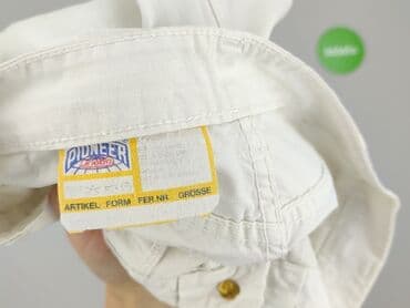 krótkie spodenki robocze białe: Spodnie 3/4 damskie, rozmiar S — 4