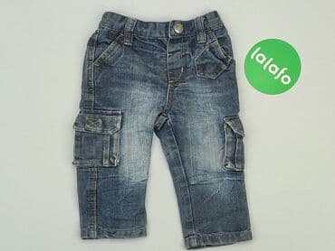 h: Denim pants, 3-6 months, condition - Good — 2