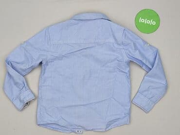 sukienka w paski h: Shirt 5-6 years, condition - Perfect, pattern - Striped, color - Light blue — 3