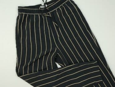 deichmann czarne sandały: H&M, Spodnie materiałowe damskie, rozmiar S — 1