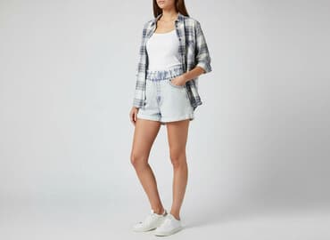 krótkie spodenki lata 90: FB Sister, Szorty damskie, rozmiar S — 7