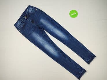 jeansy damskie granatowe: Jeansy damskie, rozmiar S — 2