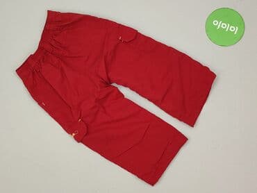 krótkie spodenki niemowlęce 74: Baby material trousers, 12-18 months, 80-86 cm, EarlyDays, condition - Perfect — 3