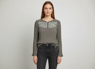 eleganckie bluzki andżela: Bluzka damska, rozmiar L — 7