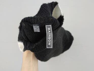 sweter w chmurki reserved: RAINBOW, Sweter damski, rozmiar M — 5