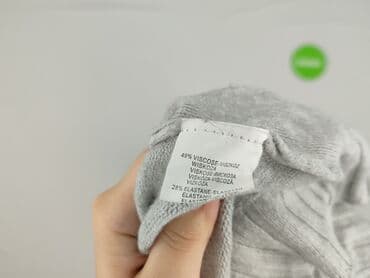 sweter w warkoczowy splot h m: Golf damski, rozmiar M — 5