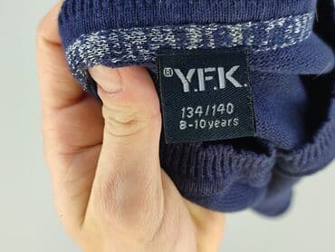 kurtka flek: Sweater, Y.F.K., 10 years, 134-140 cm, condition - Good — 4
