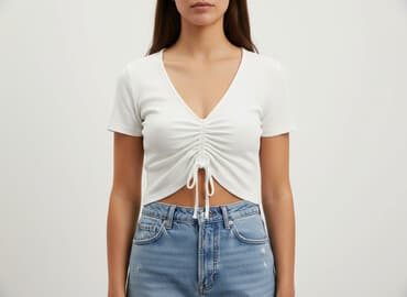 bluzki prazkowane: Zara, Top damski, rozmiar S — 6