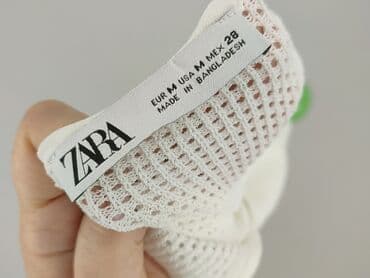 biała kamizelka damska zara: Zara, Top damski, rozmiar M — 4