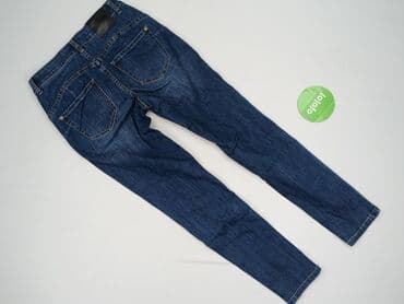 jeansy damskie granatowe: W, Jeansy damskie, rozmiar S — 3