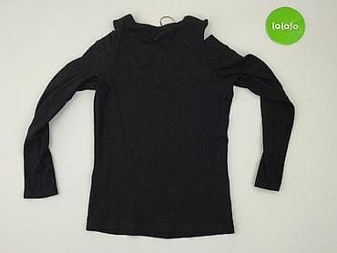 obcisła czarna bluzka: Bodyflirt, Bluzka damska, rozmiar XS — 3