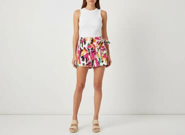 krótkie spodenki wiązane: Szorty damskie, rozmiar S — 6