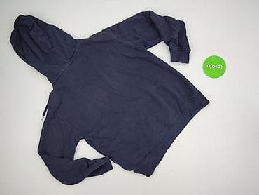 niebieska bluza pull and bear: H&M, Bluza z kapturem damska, rozmiar M — 3