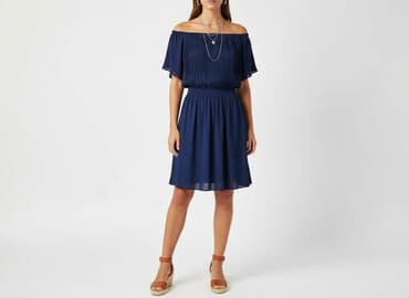 sukienki plisowane: Swing, Sukienka damska, rozmiar XS — 1