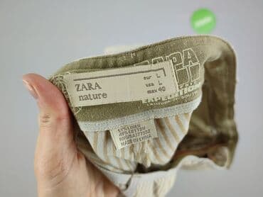 spodnie z wysokim stanem zalando: Zara, Men's trousers, size L — 4