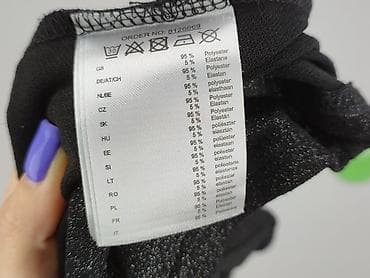 jedwab z elastanem: T-shirt damski, rozmiar M — 4