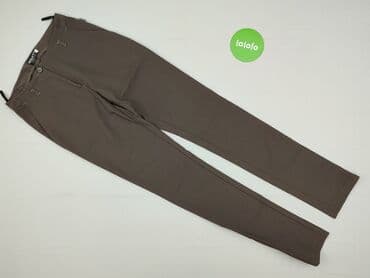 Material trousers for women, size XS (EU 34) — 2