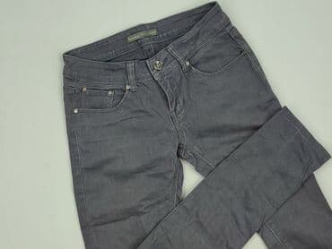szare jeansy damskie stylizacje: Jeansy damskie, rozmiar XS — 1