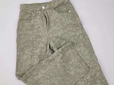 czarne szorty z wysokim stanem: Spodnie materiałowe, Reserved, 12 lat, 152, stan - Bardzo dobry — 1